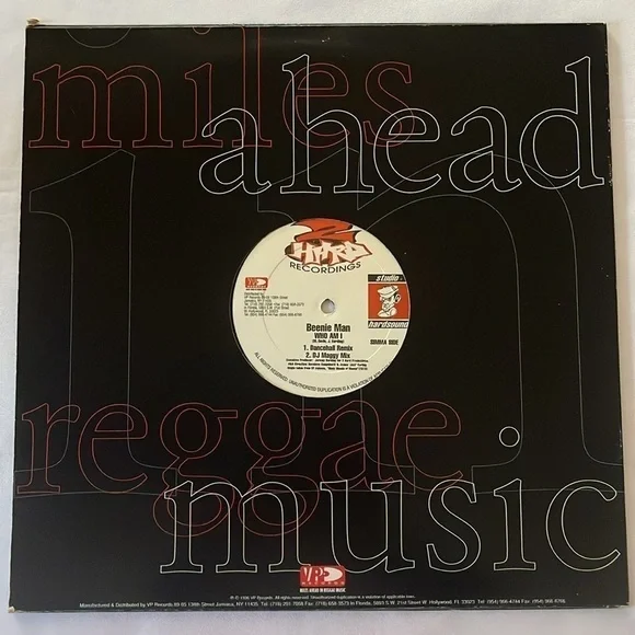 BEENIE MAN "WHO AM I?" VINYL RECORD - Picture 2 of 4